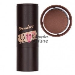 Pudra coloranta pentru contur la radacina firului de par Hairline Powder USHAS Cod USH03 Castaniu  Mediu